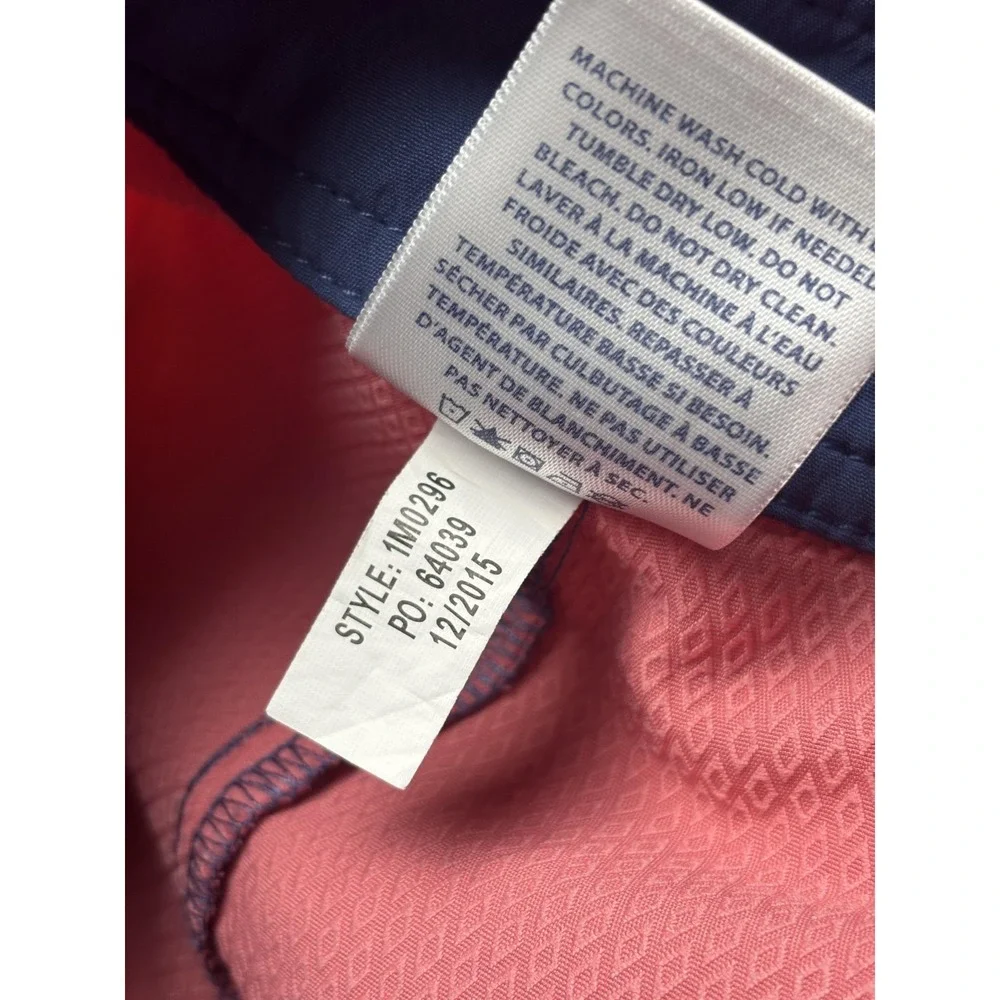 Vineyard Vines Board Shorts Mens 35 Multicolor Colorblock Swim Trunks Drawstring
